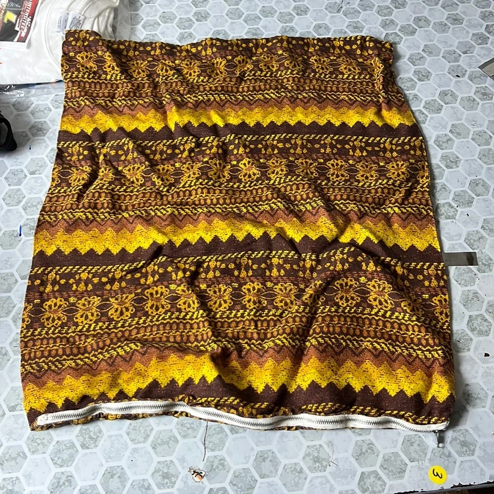 Vintage Patterned Boho Zip Up Pillow Case